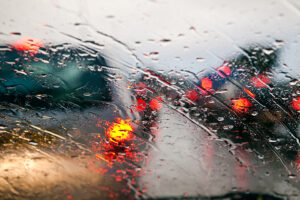 Traffic in Heavy Rain